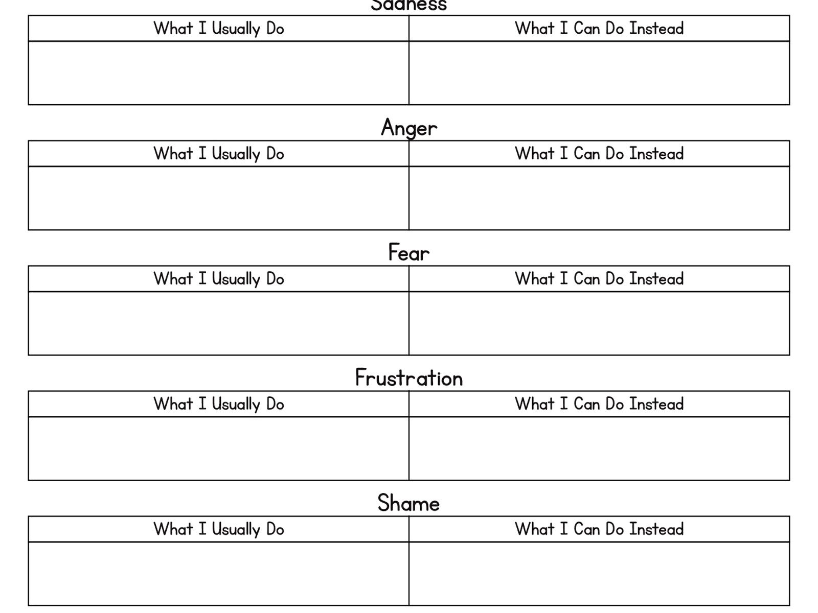 Behavioural Activation Worksheet Pdf – Free PDF & Printable Resources