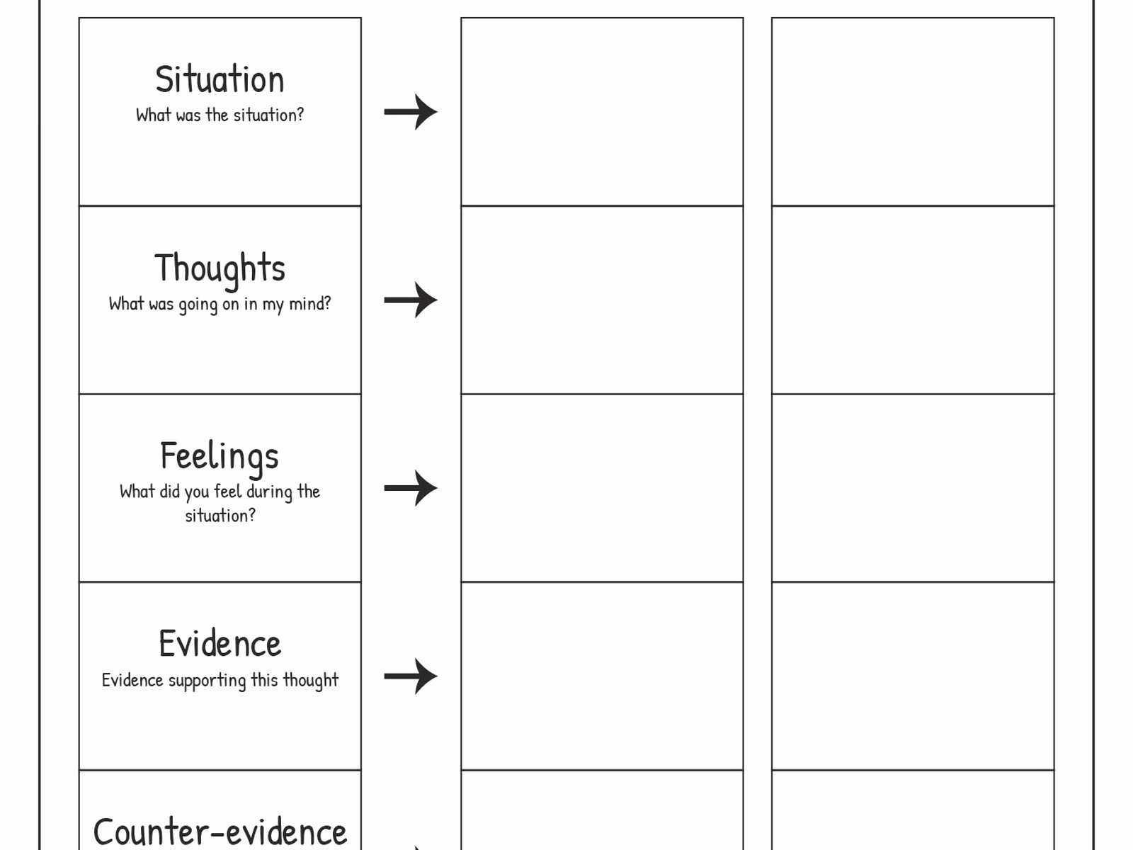 Cognition Worksheets – Free PDF & Printable Resources