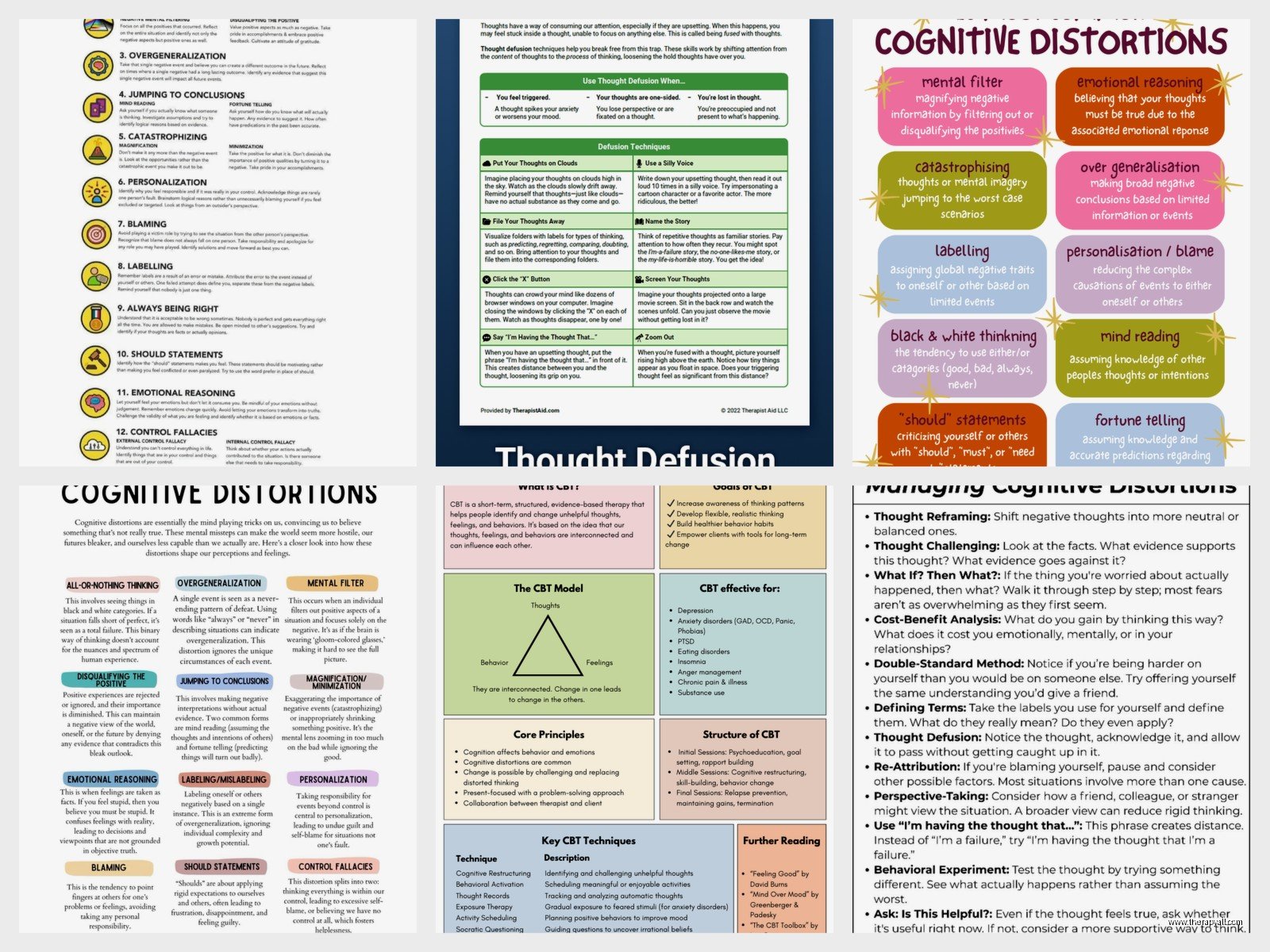 Cognitive Defusion Techniques Pdf – Complete Guide