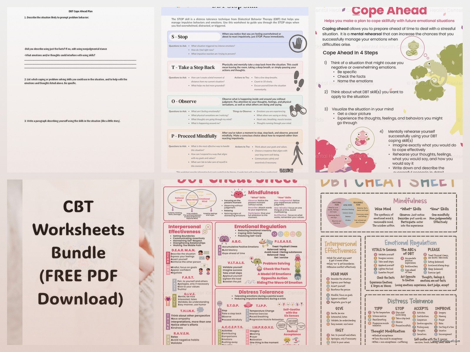 Dbt Cope Ahead Worksheet Pdf – Free PDF & Printable Resources