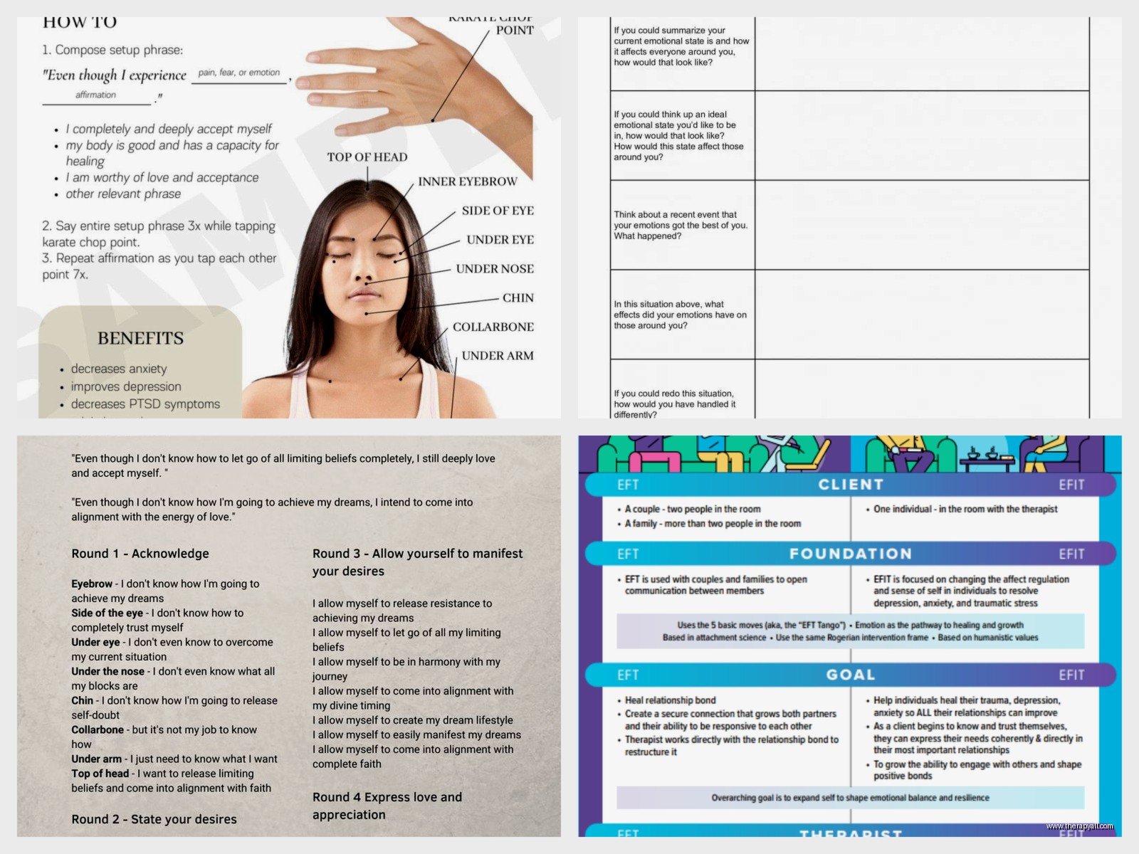 Eft Worksheet – Free PDF & Printable Resources
