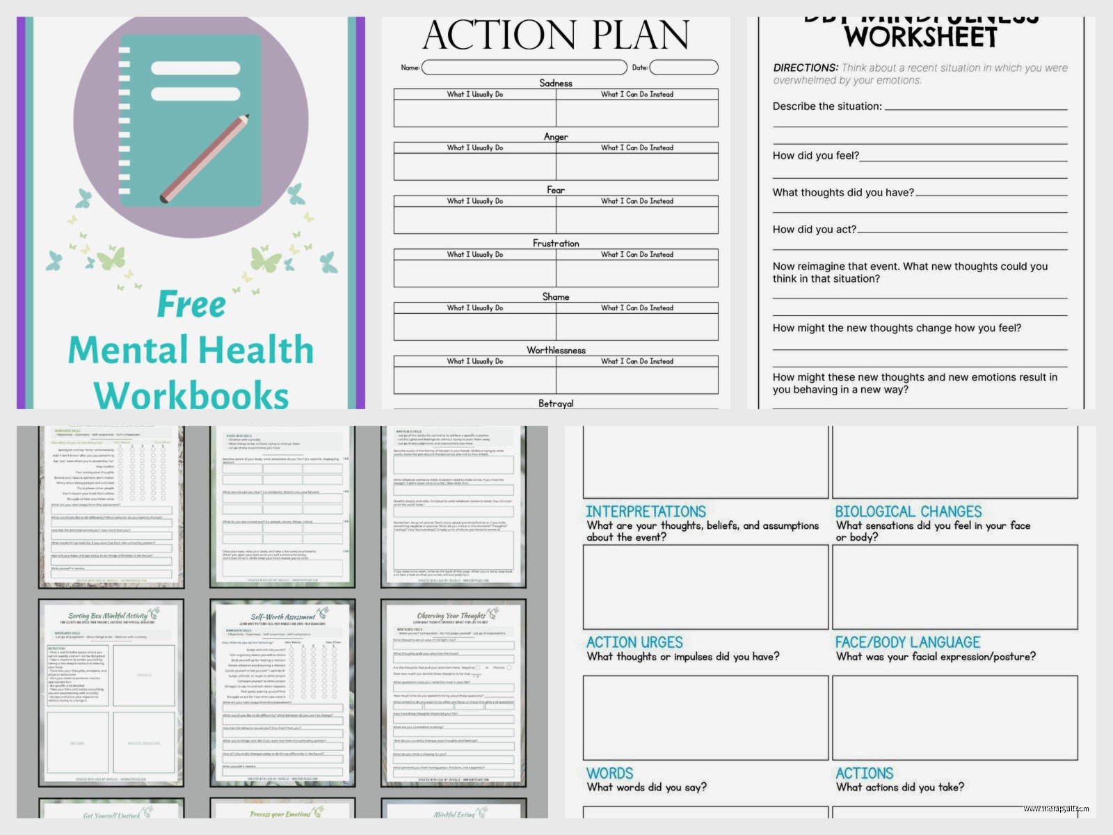 Free Printable Dbt Worksheets – Free PDF & Printable Resources