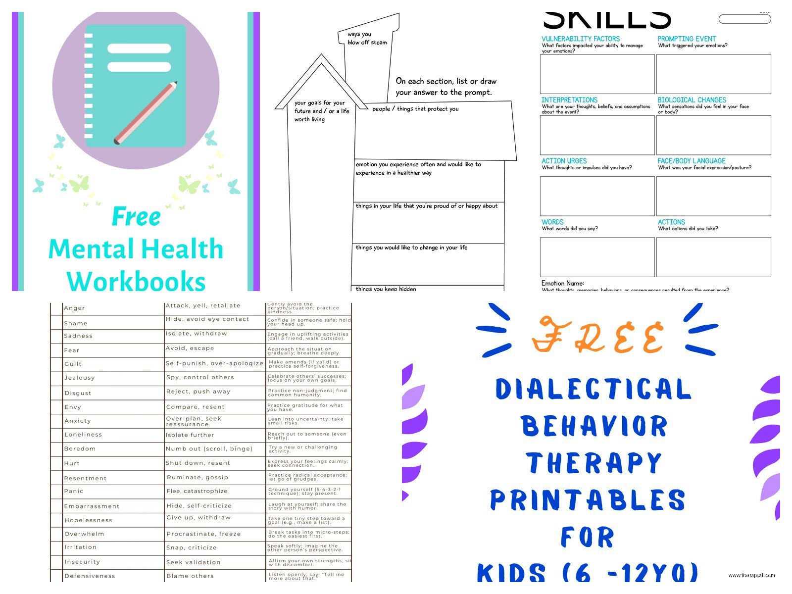 Free Printable Dbt Worksheets – Free PDF & Printable Resources
