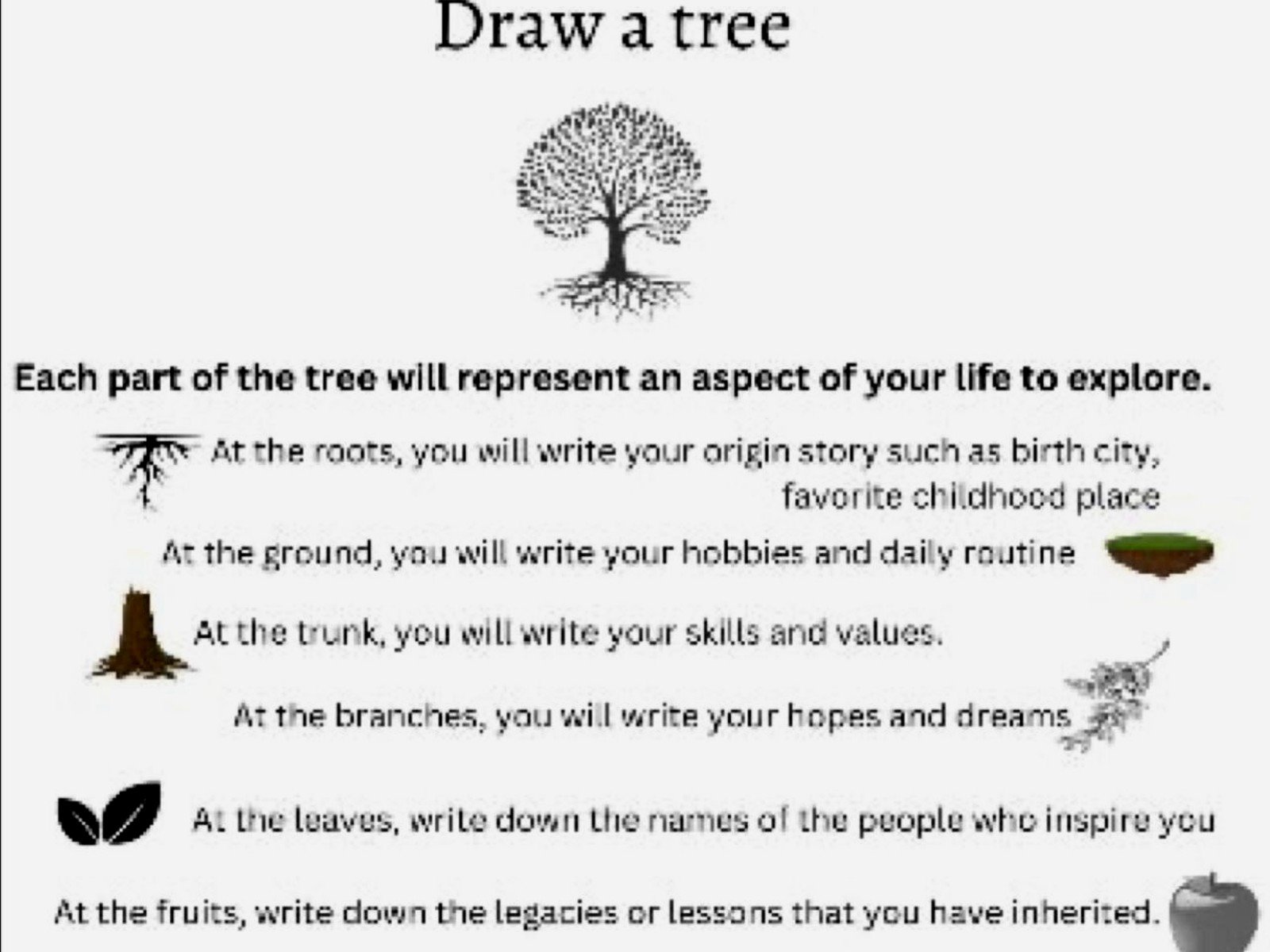 Printable Tree Of Life Narrative Therapy Worksheet – Free PDF & Printable Resources