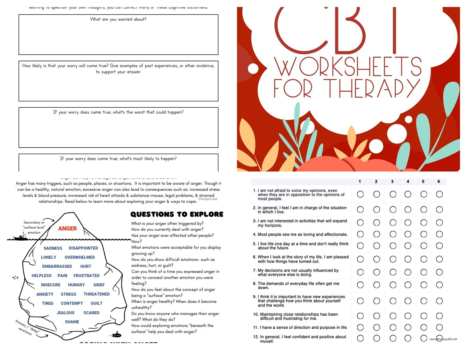 Psych Worksheets – Free PDF & Printable Resources