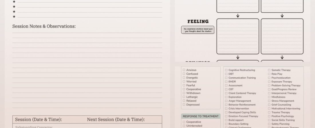 Therapy Templates – Everything You Need to Know