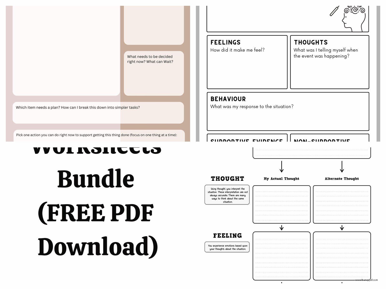 CBT for ADHD Worksheets: Practical Tools to Manage Focus & Behavior