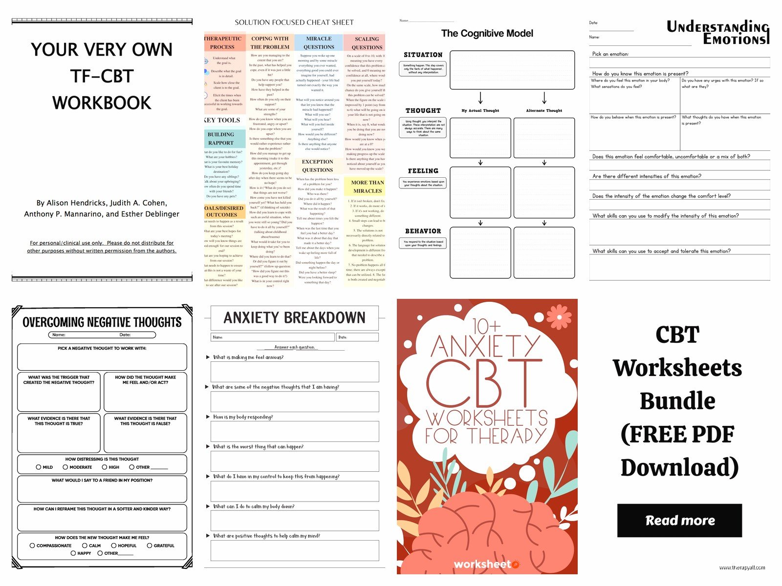 CBT Worksheets for Depression: Evidence-Based Tools That Help