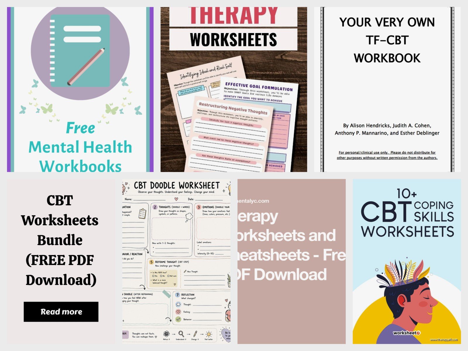 Free CBT Worksheets PDF: Printable Cognitive Behavioral Therapy Tools