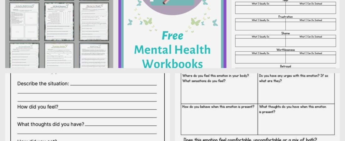 Free DBT Worksheets: Printable Dialectical Behavior Tools